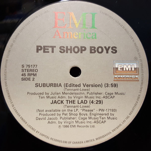 Banlieue Pet Shop Boys