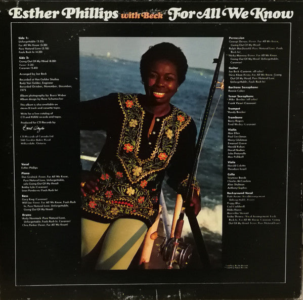 Pour autant que nous le sachions Esther Phillips, Joe Beck