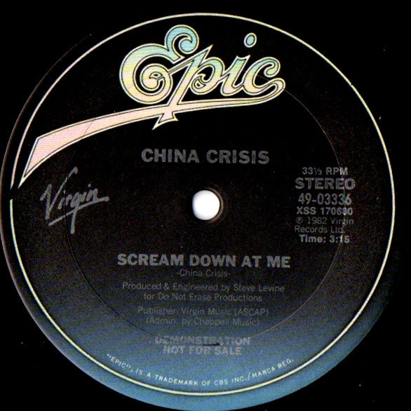 African And White / Scream Down At Me China Crisis