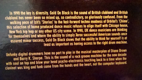 FFRR - Gold On Black 1990 | Rectangle Triangle  