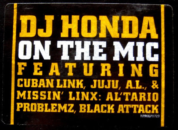 On The Mic DJ Honda