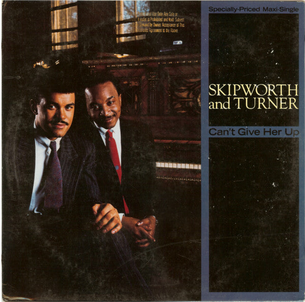 Je ne peux pas l'abandonner Skipworth &amp; Turner
