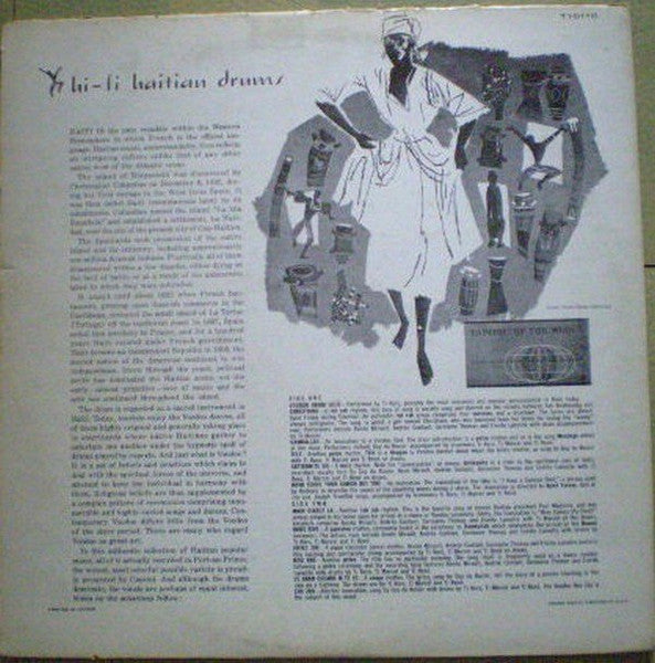 Tambours haïtiens Hi-Fi Issa El Saieh,Ti Roro,Ti Marcel,Ti René