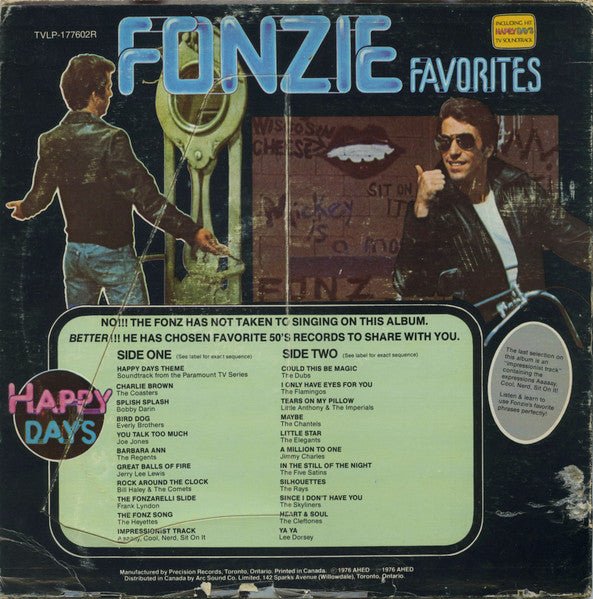 Happy Days - Fonzie Favorites Various