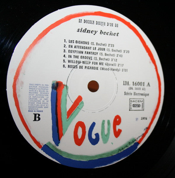 Le Double Disque D'or De Sidney Bechet | Rectangle Triangle