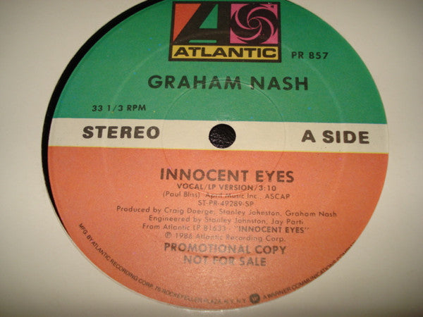 Yeux innocents Graham Nash