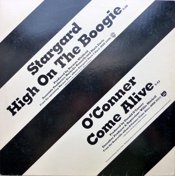 Haut sur le boogie / Come Alive Stargard, Donald O'Conner