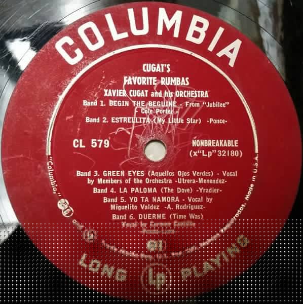 Les rumbas préférées de Cugat Xavier Cugat et son orchestre