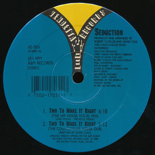 Two To Make It Right Seduction