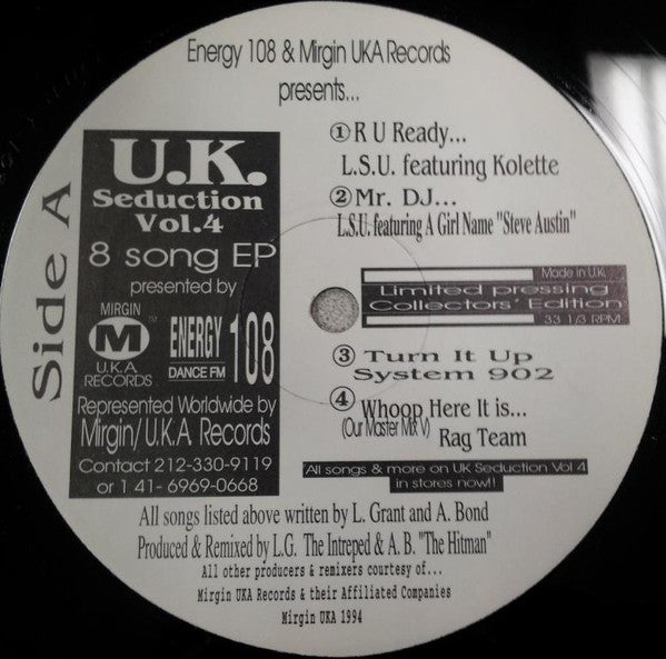 Energy 108 & Mirgin UKA Records Presents U.K. Seduction Vol. 4 | Rectangle Triangle
