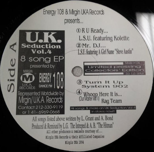 Energy 108 & Mirgin UKA Records Presents U.K. Seduction Vol. 4 | Rectangle Triangle