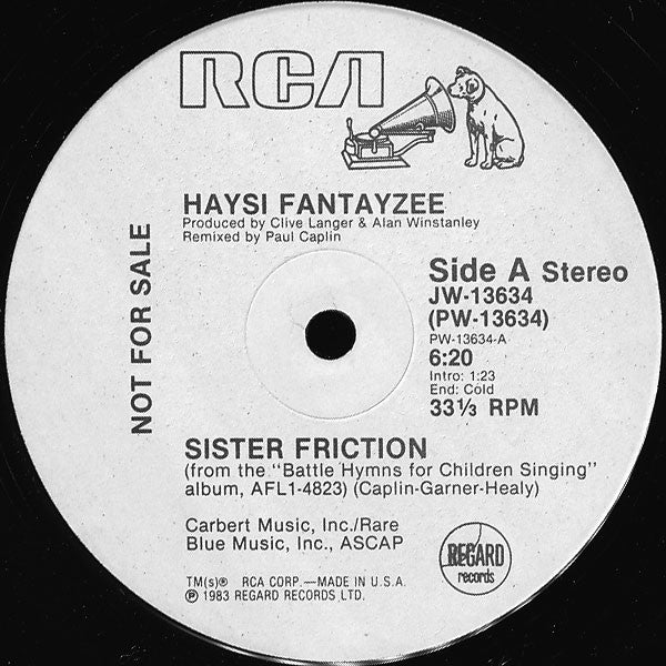 Frottement des sœurs Haysi Fantayzee