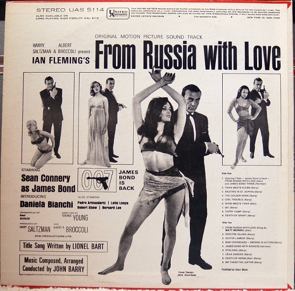 From Russia With Love (Original Motion Picture Soundtrack) | Rectangle Triangle  