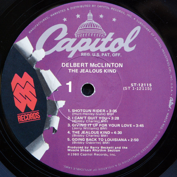 The Jealous Kind Delbert McClinton