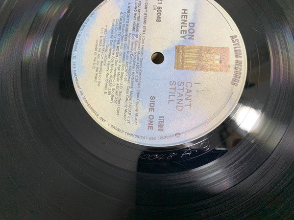 I Can't Stand Still Don Henley