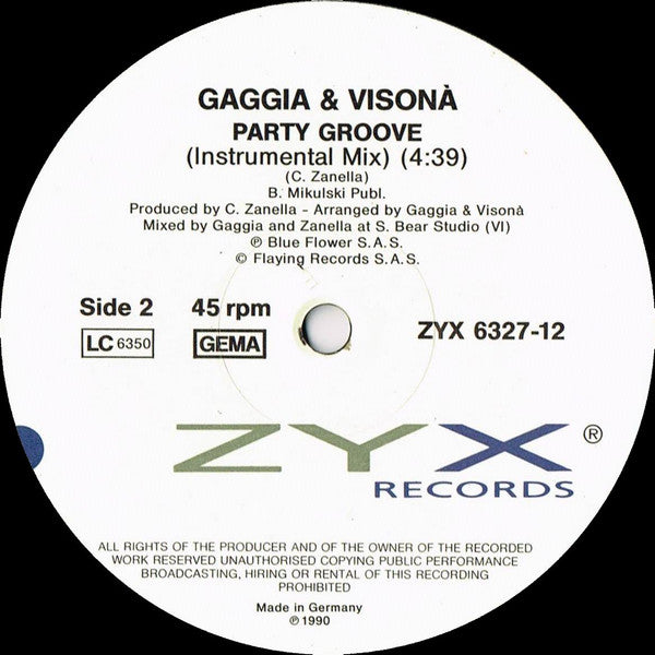 Party Groove Luciano Gaggia,Roberto Visona