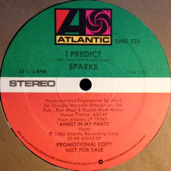 I Predict Sparks