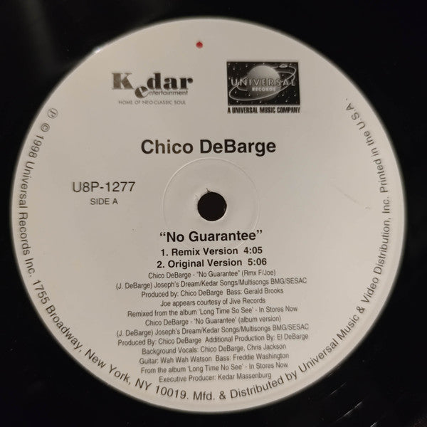 Aucune garantie Chico DeBarge