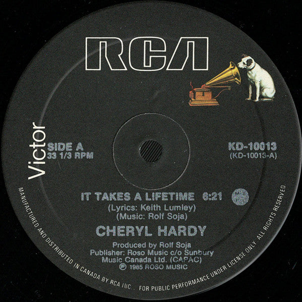 Cela prend toute une vie Cheryl Hardy