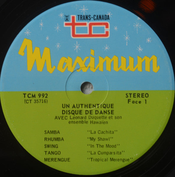 Un Authentique Disque De Danse | Rectangle Triangle  