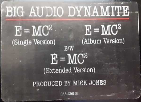 E = MC² Big Audio Dynamite