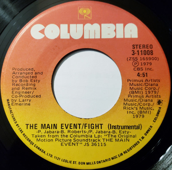 L'événement principal / Combat Barbra Streisand
