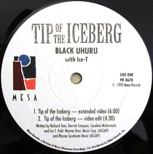 La pointe de l'iceberg 2 Uhuru noir, Ice-T