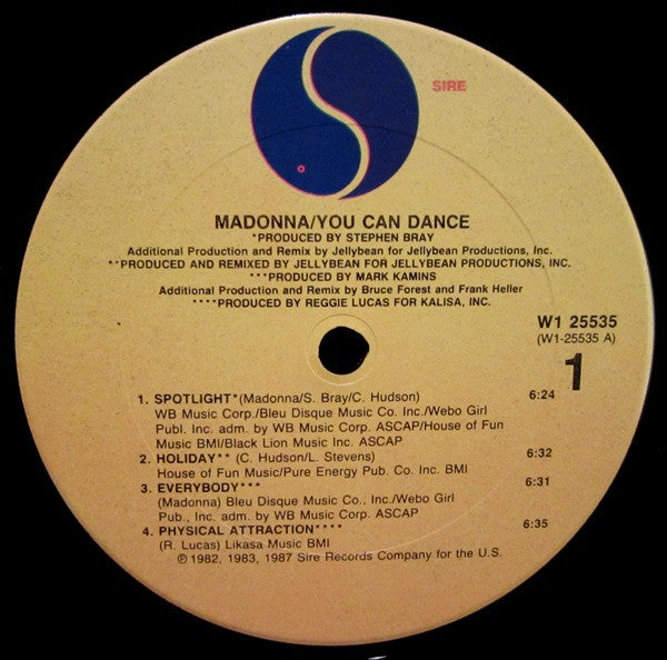 Tu peux danser Madone