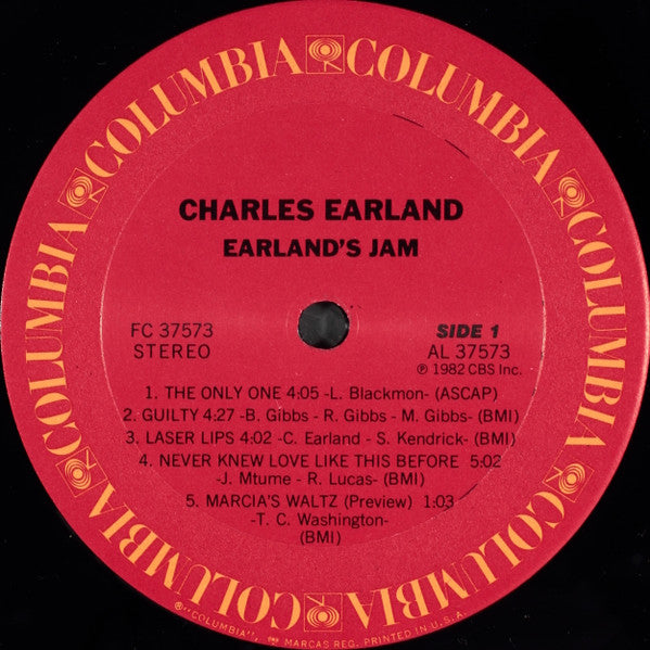Confiture d'Earland Charles Earland