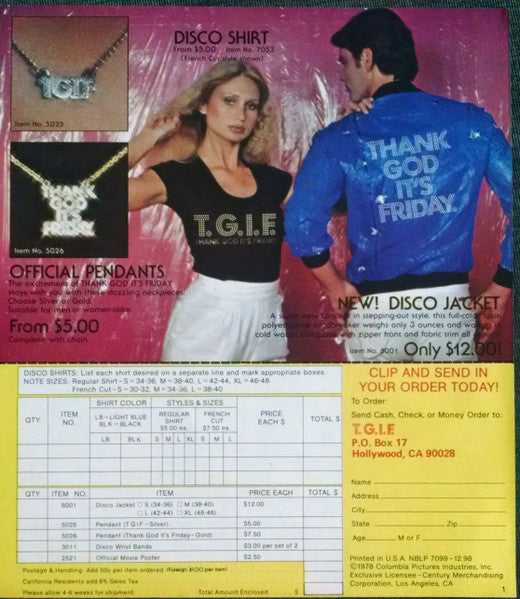 Thank God It's Friday (The Original Motion Picture Soundtrack) 2 Various