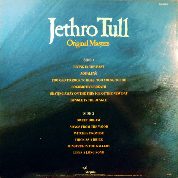 Original Masters Jethro Tull