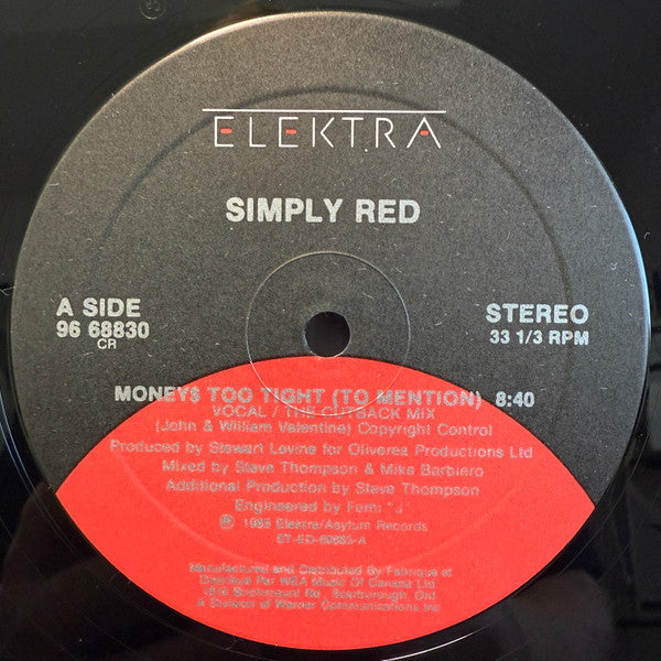 Money's Too Tight (To Mention) (The Cutback Mix) Simply Red