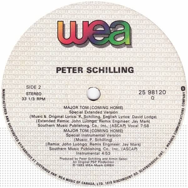 Major Tom (Coming Home) Peter Schilling
