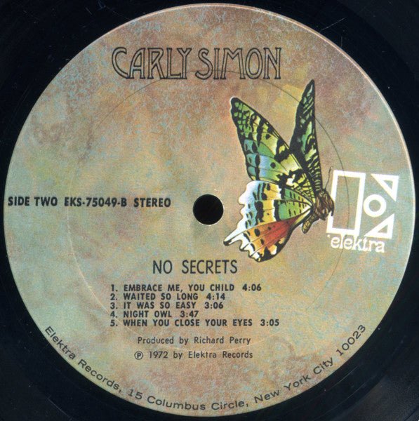 No Secrets Carly Simon