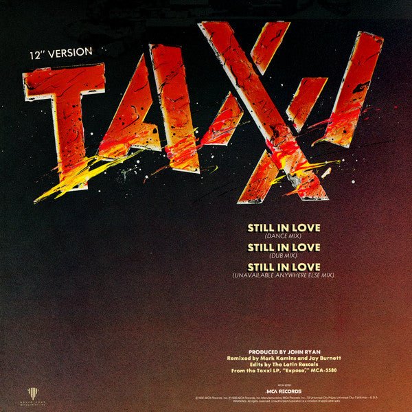 Still In Love (12" Version) Taxxi