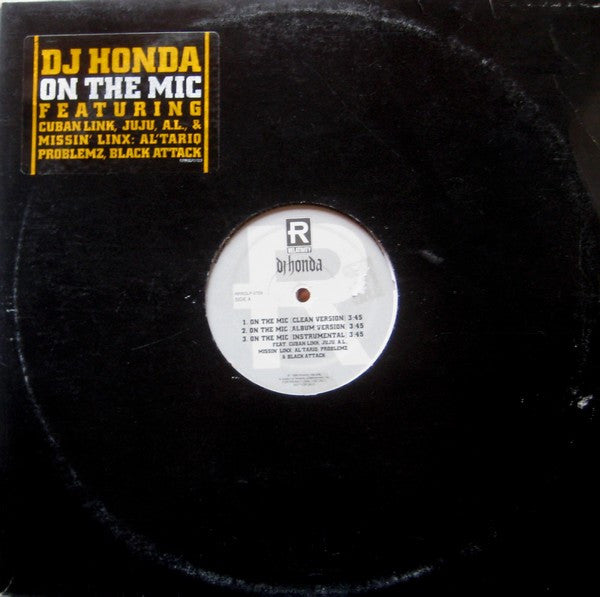 On The Mic DJ Honda