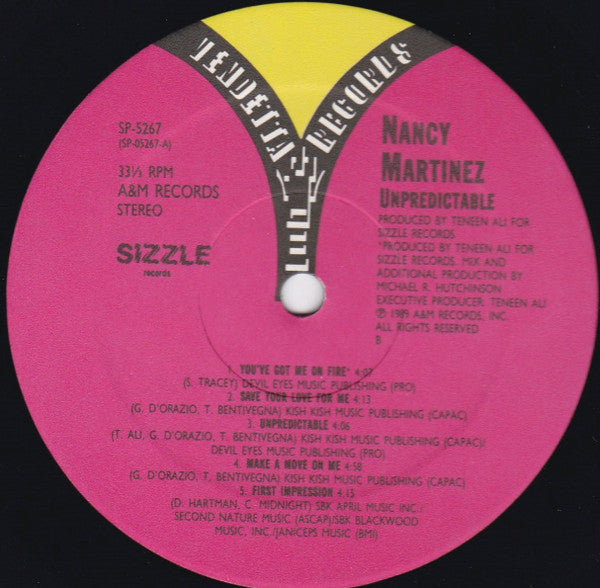 Imprévisible Nancy Martinez