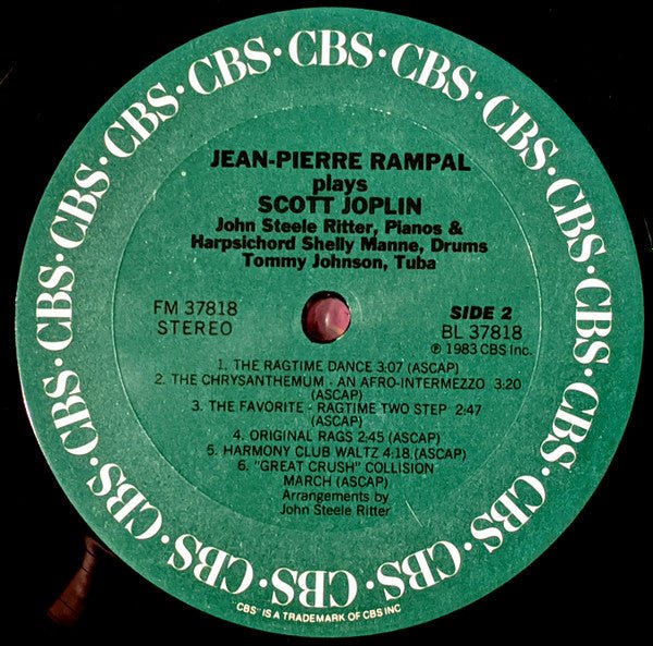 Rampal Plays Scott Joplin: The Entertainer / Great Crush Collection | Rectangle Triangle