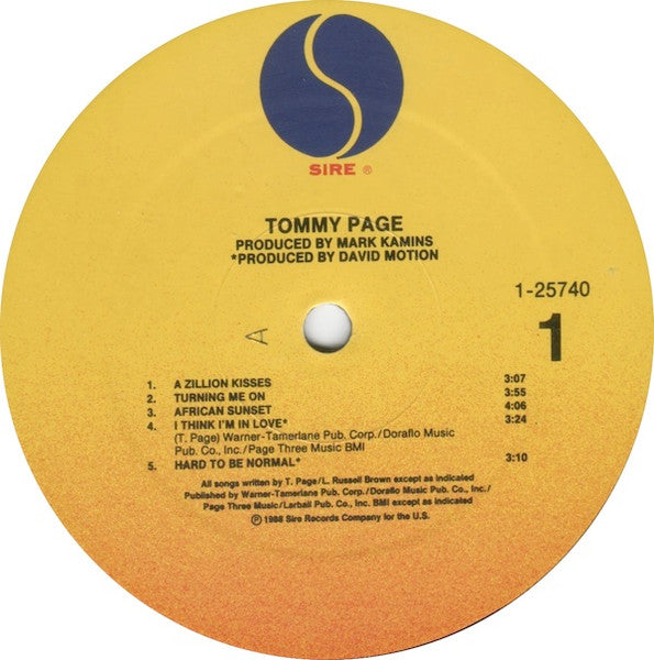 Tommy Page Tommy Page