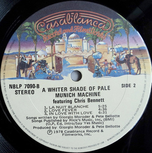 A Whiter Shade Of Pale Munich Machine,Chris Bennett