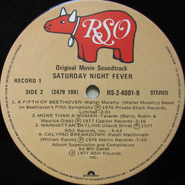 Saturday Night Fever (The Original Movie Sound Track) 2 Various
