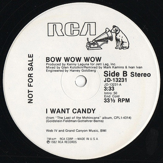 I Want Candy Bow Wow Wow