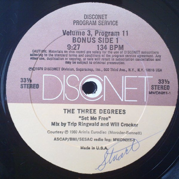 Volume 3 Programme 11 Divers