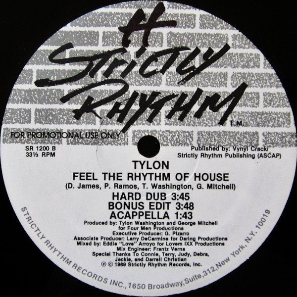 Ressentez le rythme de la house Tylon Washington