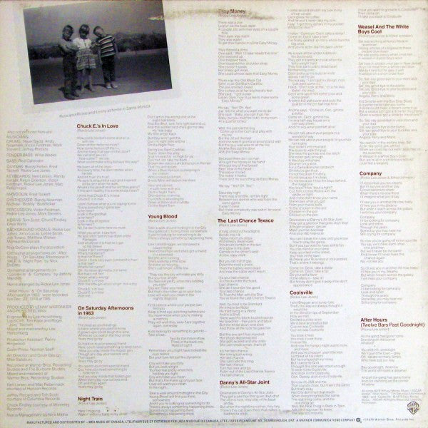 Rickie Lee Jones Rickie Lee Jones