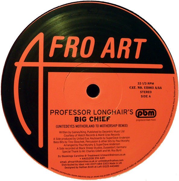 Grand Chef / Sambana Professor Longhair,Unitedeye,Soul Drummers