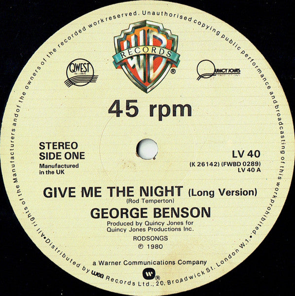 Give Me The Night | Rectangle Triangle  
