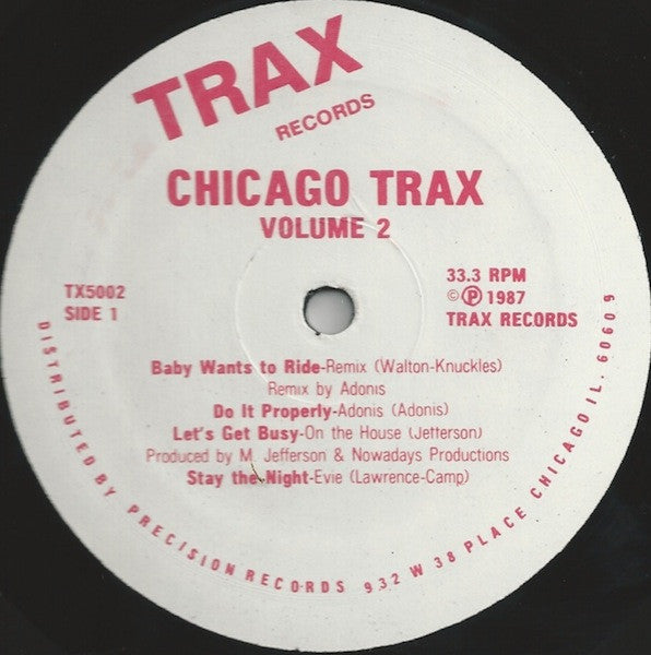 Chicago Trax - Volume 2 | Rectangle Triangle  