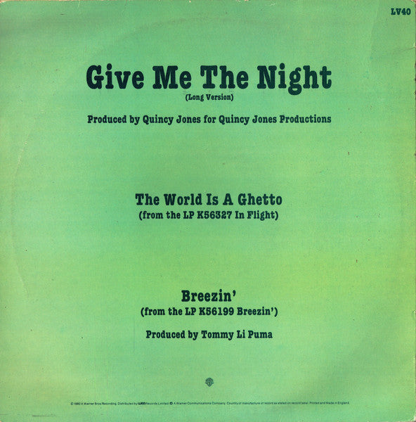Give Me The Night George Benson