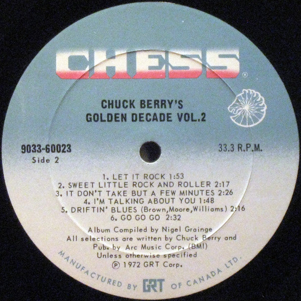 Chuck Berry's Golden Decade Vol.2 | Rectangle Triangle  